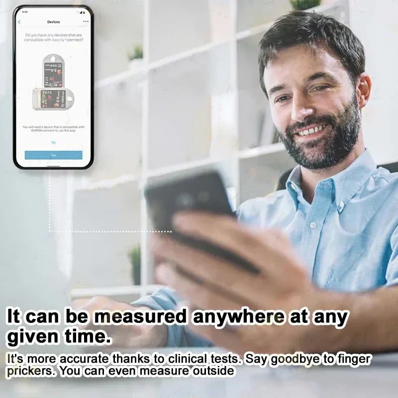 Non-Invasive Monitor – 5 Seconds / 99% Accuracy