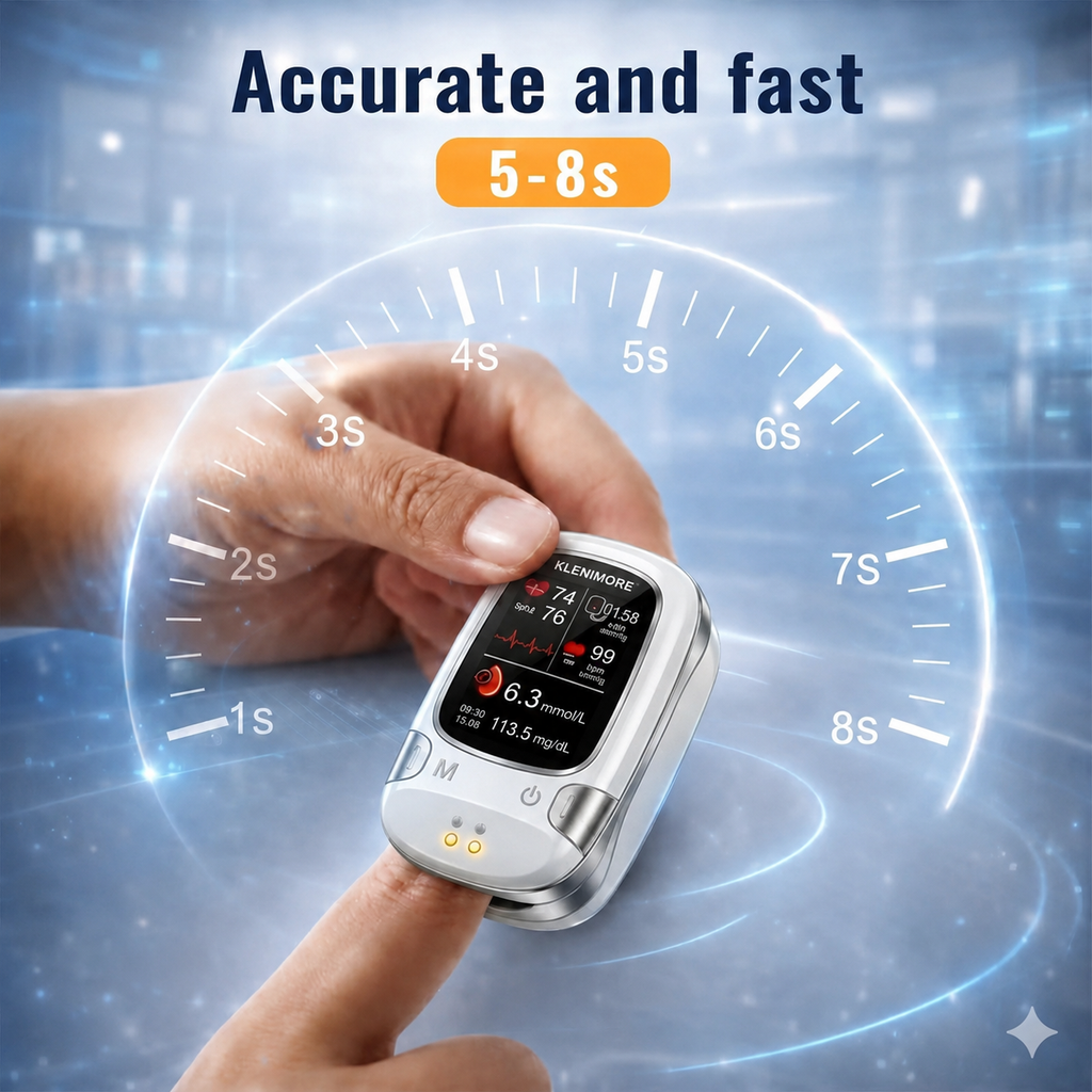 Non-Invasive Monitor – 5 Seconds / 99% Accuracy